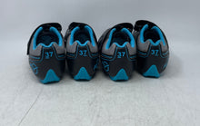 Load image into Gallery viewer, Lot Of 2 Pair Flywheel Womens Fly Fierce Black Gray Cycling Shoes Sz EU 37 W/Tag

