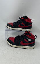 Load image into Gallery viewer, Nike Kids Air Jordan 1 Mid DQ8424-067 Red Black Basketball Shoes Size 1.5Y
