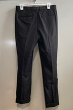 Load image into Gallery viewer, H&amp;M Mens Black Slim Fit Flat Front Straight Leg Dress Pants Size 32R
