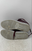 Load image into Gallery viewer, Nike Mens Air Jordan Flight 1 820135-600 Burgundy Sneaker Shoes Size 10.5
