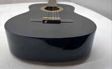 Load image into Gallery viewer, Lucero LC100 Black 6-String Right-Handed Beginner Classical Guitar In Case
