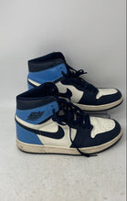 Load image into Gallery viewer, Nike Womens Air Jordan 1 High 555088-010 Blue White Lace-Up Tennis Shoes Size 8
