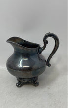 Load image into Gallery viewer, Reed &amp; Barton Regent Silver-Tone Ornate Handle And Footed Creamer Boat Dish
