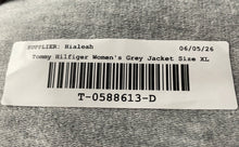 Load image into Gallery viewer, Tommy Hilfiger Womens Gray Heather Long Sleeve Pockets Two-Button Blazer Size XL
