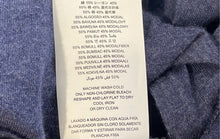 Load image into Gallery viewer, Michael Kors Womens Blue 3/4 Sleeve Notch Neck Regular Fit Blouse Top Size M
