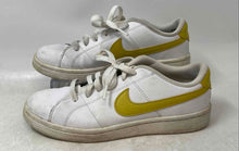 Load image into Gallery viewer, Nike Womens Court Royale 2 White And Yellow Low Top Lace-Up Sneaker Shoes Size 8
