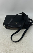 Load image into Gallery viewer, Kate Spade New York Womens Black Leather Adjustable Strap Crossbody Bag
