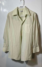 Load image into Gallery viewer, Pierre Cardin Mens Beige Long Sleeve Collared Dress Shirt Size 15 1/2 32/33
