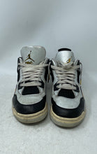 Load image into Gallery viewer, Nike Kids Air Jordan 4 Retro FZ8585-070 Black Gray Lace-Up Sneaker Shoes Size 5Y
