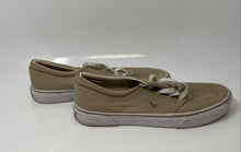 Load image into Gallery viewer, Polo Ralph Lauren Mens Faxon X Beige Low Top Lace-Up Sneaker Shoes Size 9.5
