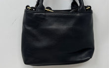 Load image into Gallery viewer, Juicy Couture Womens Black Double Handle Adjustable Strap Shoulder Handbag
