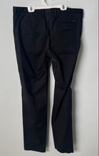 Load image into Gallery viewer, Hugo Boss Mens Black Flat Front Slash Pocket Regular Fit Trouser Pants Size 36R
