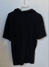 Load image into Gallery viewer, Armani Exchange Mens Black Cotton Short Sleeve Regular Fit Polo Shirt Size L
