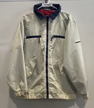Load image into Gallery viewer, Lord Anthony Mens Red Blue Beige Long Sleeve Full-Zip Windbreaker Jacket Size M
