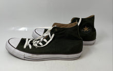 Load image into Gallery viewer, Converse Unisex Chuck Taylor All Star High Dark Green Sneaker Shoes Size M12 W14
