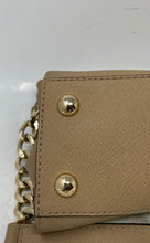 Load image into Gallery viewer, Michael Kors Womens Brown Hamilton Saffiano Leather Pockets Satchel Handbag
