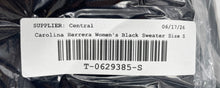 Load image into Gallery viewer, Authentic Carolina Herrera Mens Black Cotton Long Sleeve Polo Shirt Size S
