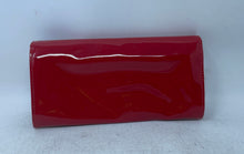 Load image into Gallery viewer, Nike West Womens Red Patent Leather Inner Pocket Chain Strap Clutch Handbag
