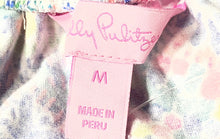 Load image into Gallery viewer, Lilly Pulitzer Womens Multicolor Printed La Fortuna Ruffle Blouse Top Size M
