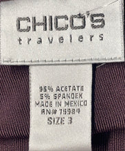 Load image into Gallery viewer, Chico's Womens Purple Sleeveless Round Neck Regular Fit Pullover Tank Top Size 3
