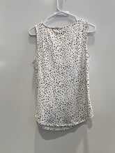 Load image into Gallery viewer, Banana Republic Womens Black White Sleeveless Pullover Tank Top Size Small
