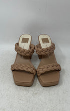 Load image into Gallery viewer, Dolce Vita Womens Ashby Brown Braided Strap Block Heel Platform Sandals Size 8
