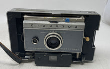 Load image into Gallery viewer, Vintage Polaroid Land Automatic 100 Silver Black Folding Design Film Camera

