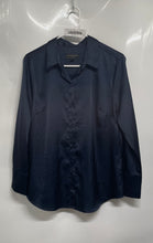Load image into Gallery viewer, Banana Republic Womens Blue Long Sleeve Button-Up Shirt Size Large
