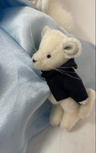 Load image into Gallery viewer, The Boyds Collection White Blue CindyRella Fabric Plush Teddy Bear With Tags
