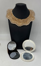 Load image into Gallery viewer, Compact Mirrors, Belts, Vintage Cultured Pearl Collar Women's Accessories (5Pcs)

