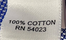 Load image into Gallery viewer, Banana Republic Mens Blue Cotton Fitted Long Sleeve Dress Shirt Size L 16-16.5
