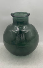 Load image into Gallery viewer, Green Crystal Glass Rounded Bubble-Shaped Home Decorative Tabletop Vase
