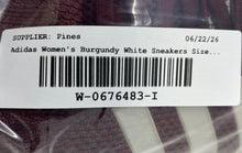 Load image into Gallery viewer, Adidas Womens Swift Run F34311 Burgundy White Lace-Up Sneaker Shoes Size 7.5

