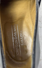 Load image into Gallery viewer, Johnston &amp; Murphy Mens Black Leather Lace-Up Derby Dress Shoes Size 10
