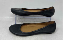 Load image into Gallery viewer, Lucky Brand Womens Emmie Black Leather Round Toe Slip-On Ballet Flats Size 8M
