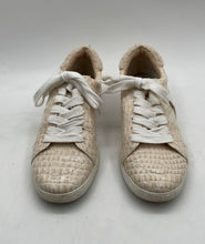 Load image into Gallery viewer, Dolce Vita Womens Neo Plush Cream White Lace-Up Sneaker Shoes Size 8.5M
