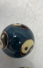 Load image into Gallery viewer, Traditional Chinese Yin Yang Baoding Meditation Balls With Silk Brocade Box
