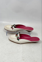 Load image into Gallery viewer, Brighton Womens Eliza White Leather Slip-On Closed Toe Mule Shoes Size 7 M
