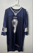 Load image into Gallery viewer, Reebok Mens Blue White NFL Dallas Cowboys Tony Romo #9 Short Sleeve Jersey Sz XL

