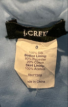 Load image into Gallery viewer, J.Crew Womens Blue Front Bow Sleeveless Back Zip Mini Dress Size 0
