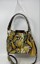 Load image into Gallery viewer, Aldo Womens Multicolor Animal Print Leather Adjustable Strap Crossbody Bag
