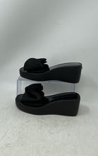 Load image into Gallery viewer, Kate Spade New York Womens Bikini Black Slip-On Wedge Heel Slide Sandals Sz 5.5B
