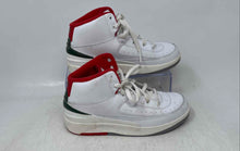 Load image into Gallery viewer, Nike Unisex Kids Air Jordan 2 DQ8564-101 White And Red Sneakers Shoes Size 2Y
