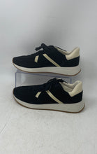 Load image into Gallery viewer, Vince Womens Ohara Black Suede Low Top Lace-Up Sneaker Shoes Size 8M
