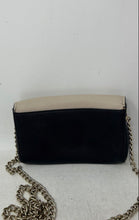 Load image into Gallery viewer, Kate Spade New York Womens Black &amp; Beige Leather Chain Strap Lined Crossbody Bag
