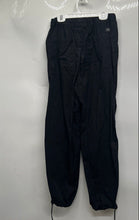 Load image into Gallery viewer, Zara Womens Black Elastic Waist Drawstring Tapered Leg Jogger Pants Size M
