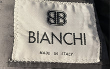 Load image into Gallery viewer, Bianchi Mens Gray Long Sleeve Pockets Notch Lapel Three-Button Blazer Size 50
