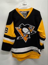 Load image into Gallery viewer, Reebok Boys Black Yellow Pittsburgh Penguins James Neal #18 NHL Jersey Size XL
