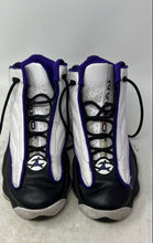 Load image into Gallery viewer, Nike Kids Jordan Pro Strong DC8418-102 White Black Purple Basketball Shoes Sz 6Y
