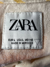 Load image into Gallery viewer, Zara Mens Multicolor Short Sleeve Collared Button-Up Shirt Size Large
